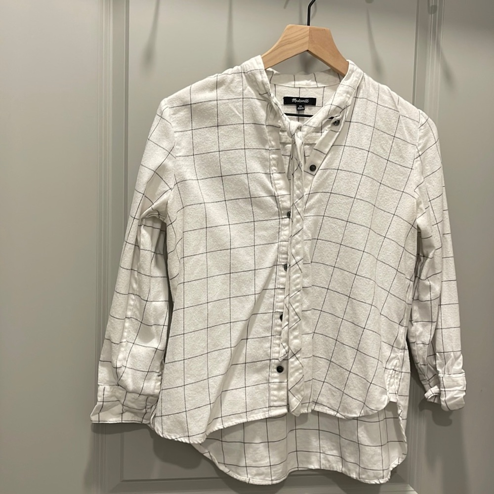 Madewell flannel shirt